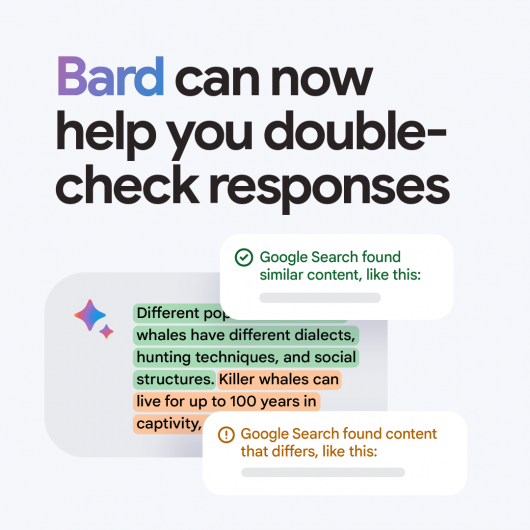 Bard тепер може взаємодіяти з програмами й сервісами Google